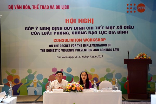 Góp ý Nghị định quy định chi tiết một số điều của Luật PCBLGĐ: Thúc đẩy việc thực thi luật hiệu quả - Anh 1