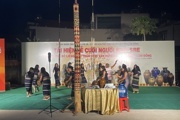 Lâm Đồng: Tái hiện Lễ cưới người K’Ho - Anh 1