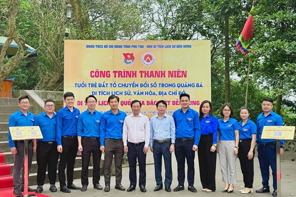 Tuổi trẻ Phú Thọ với chuyển đổi số trong giữ gìn và phát huy di sản văn hóa - Anh 1