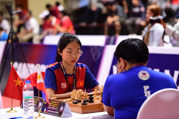 Tuyển cờ Ouk Chaktrang mang về tấm HCV đầu tiên cho Việt Nam tại SEA Games 32 - Anh 2