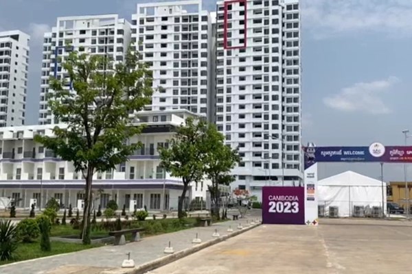 Đoàn Thể thao Việt Nam gia nhập Làng VĐV SEA Games 32 - Anh 1