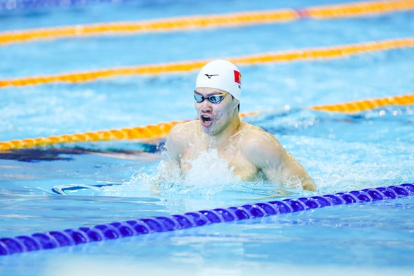 Trần Hưng Nguyên “mở hàng” HCV cho bơi Việt Nam tại SEA Games 32 - Anh 1