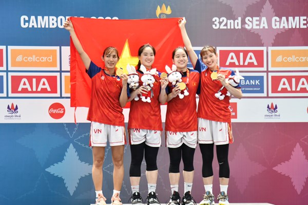 Bóng rổ Việt Nam giành tấm HCV lịch sử tại SEA Games 32 - Anh 7