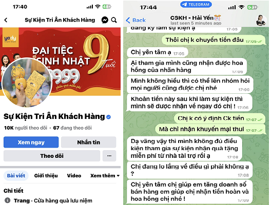 “Chiêu trò” lừa đảo mới trên không gian mạng: “Thực hiện nhiệm vụ” để nhận quà - Anh 1