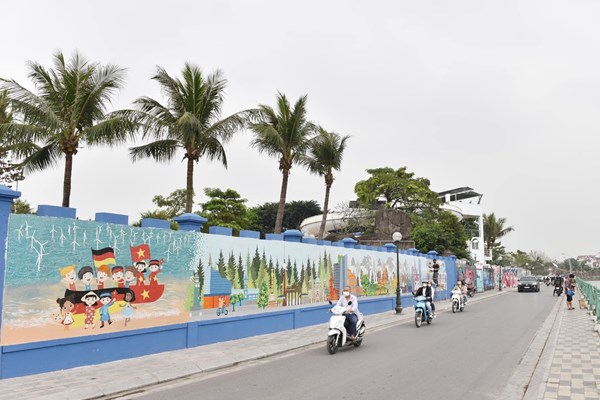 Khánh thành tranh gốm Tình hữu nghị Việt- Đức - Anh 4