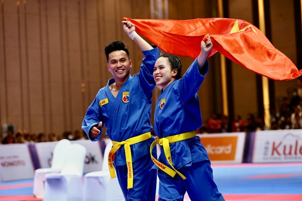 Vovinam Việt Nam đoạt HCV thứ tư tại SEA Games 32 - Anh 2