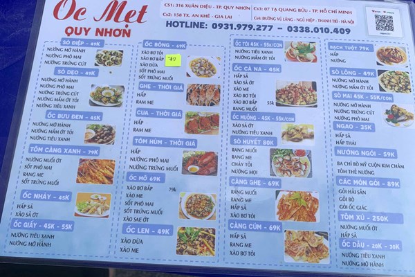 Bình Định: Không có chuyện quán ốc bán ‘giá trên trời’ cho khách - Anh 2