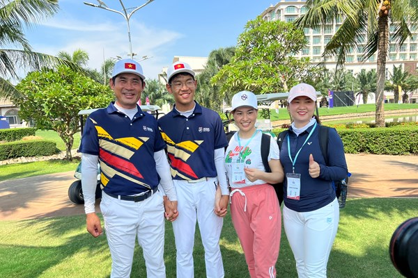 Golfer 15 tuổi giành tấm HCV lịch sử tại SEA Games 32 - Anh 3