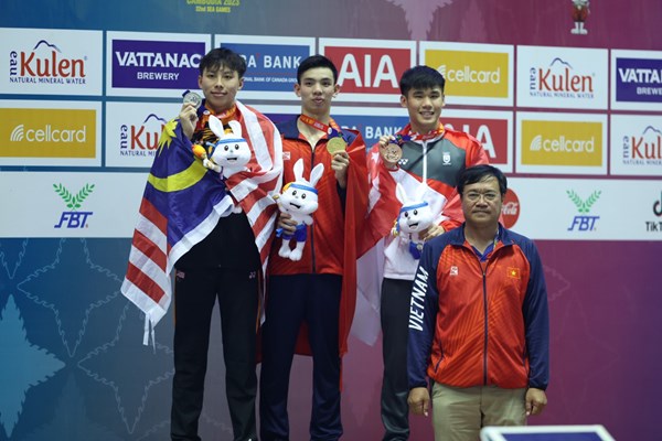 Đoàn Thể thao Việt Nam tạm dẫn đầu bảng tổng sắp SEA Games 32 - Anh 3