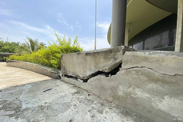 Sau sự cố thấm dột, Bình Định cho chủ trương sửa chữa Trung tâm Khám phá khoa học và đổi mới sáng tạo - Anh 3