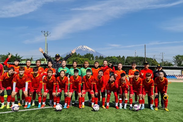 U20 nữ Việt Nam tích luỹ nhiều kinh nghiệm trong chuyến tập huấn Nhật Bản - Anh 1