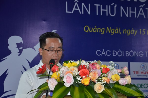 Sôi nổi Giải bóng đá truyền thống Ngành Quảng cáo tỉnh Quảng Ngãi lần thứ I - Anh 2