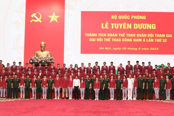 Đoàn Thể thao Quân đội đóng góp 12% tổng số huy chương của Đoàn TTVN tại SEA Games 32 - Anh 4