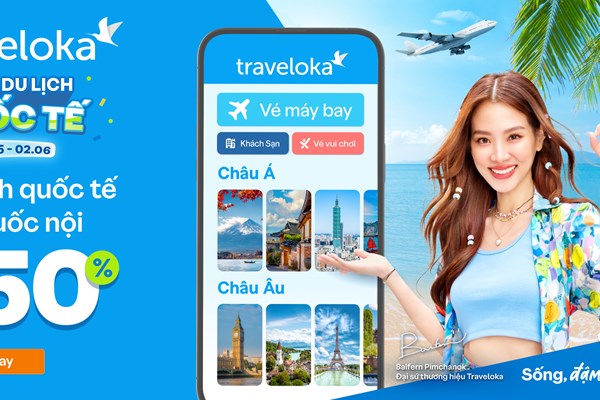 Nhiều sale du lịch quốc tế trên web Traveloka - Anh 1