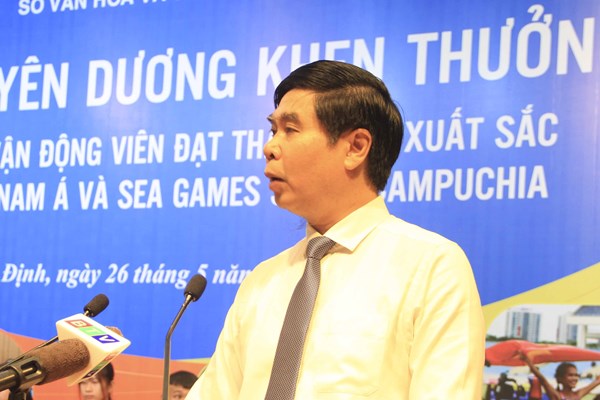 Bình Định tuyên dương, khen thưởng các VĐV, HLV đạt thành tích xuất sắc tại SEA Games 32 - Anh 3
