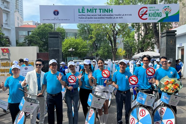 Ngày Thế giới không thuốc lá: Chúng ta cần thực phẩm, không cần thuốc lá - Anh 3