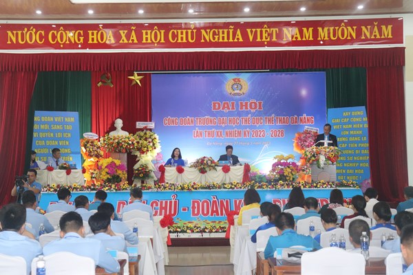 Đại hội Công đoàn Trường Đại học TDTT Đà Nẵng - Anh 1