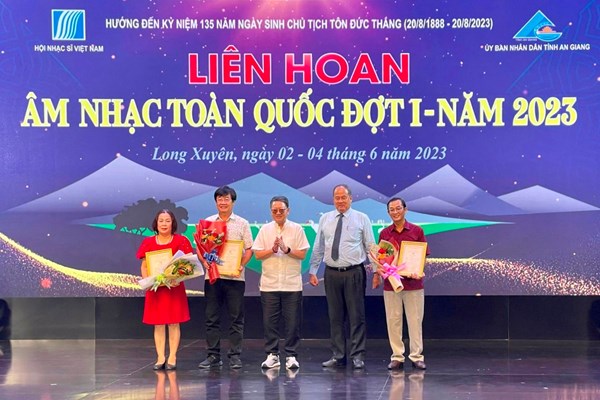 Bế mạc Liên hoan Âm nhạc toàn quốc đợt I - năm 2023 - Anh 2