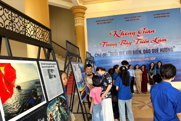 Triển lãm tư liệu, hình ảnh và tuyên truyền biển, đảo quê hương - Anh 2