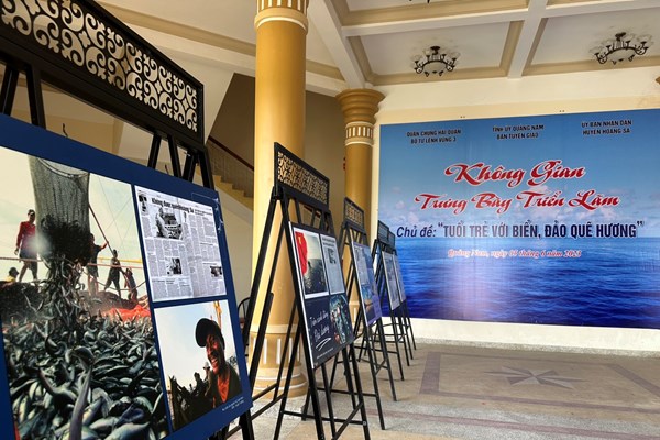 Triển lãm tư liệu, hình ảnh và tuyên truyền biển, đảo quê hương - Anh 4