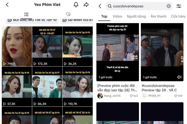 Vi phạm bản quyền phim truyền hình trên TikTok: Khi những đứa con tinh thần bị “xẻ vụn” - Anh 1