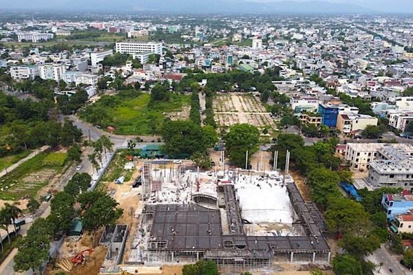 Trung tâm Hội nghị và triển lãm Quảng Ngãi sẽ là điểm đến hấp dẫn du khách - Anh 1