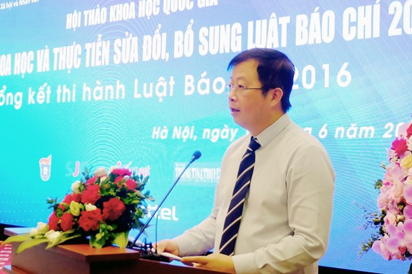Sửa đổi Luật Báo chí để đáp ứng yêu cầu phát triển - Anh 1