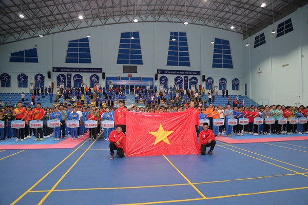 Khai mạc Giải vô địch trẻ Vovinam toàn quốc - Anh 1