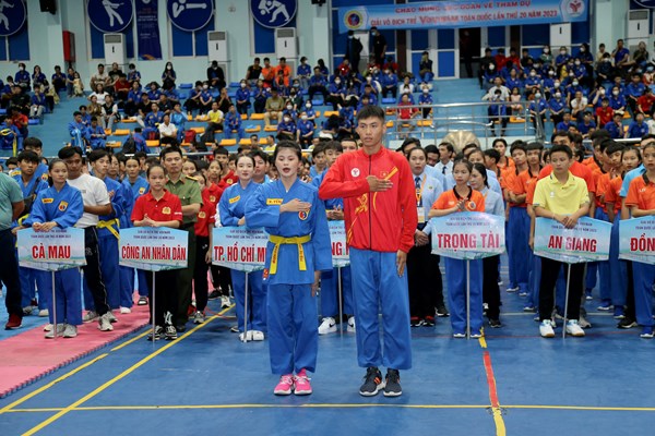 Khai mạc Giải vô địch trẻ Vovinam toàn quốc - Anh 4