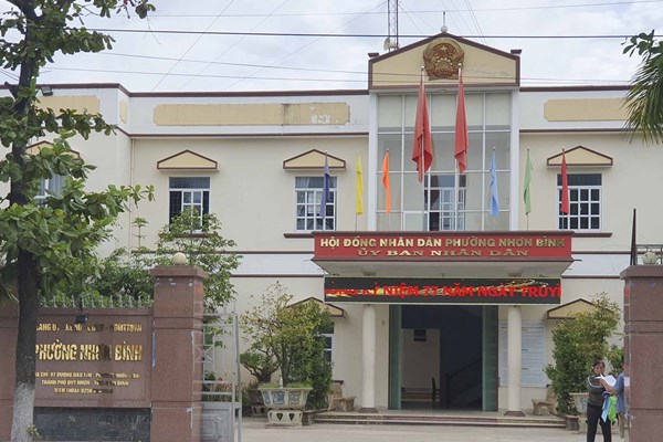 Bình Định: Cán bộ phường bị tố bồi thường không đúng đối tượng - Anh 1
