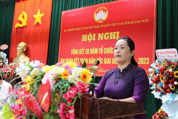 Quảng Ngãi phát huy sức mạnh khối đại đoàn kết dân tộc - Anh 2