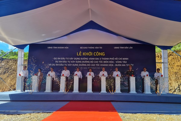 Khởi công dự án cao tốc Khánh Hoà – Buôn Ma Thuột - Anh 1