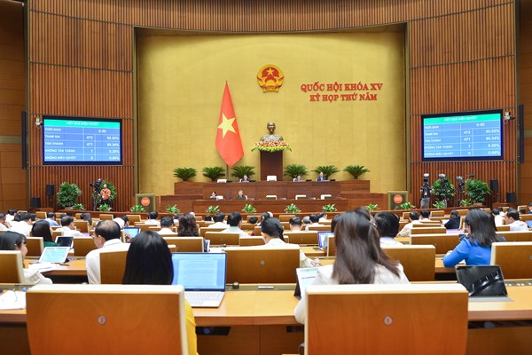 Quốc hội thông qua Nghị quyết về chủ trương đầu tư dự án đường giao thông - Anh 2