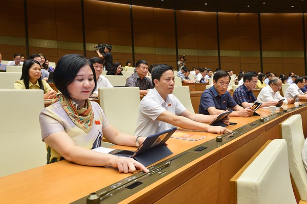 Quốc hội thông qua Nghị quyết về chủ trương đầu tư dự án đường giao thông - Anh 1