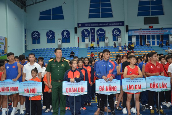 Khai mạc Giải vô địch Võ cổ truyền trẻ - thiếu niên toàn quốc - Anh 1