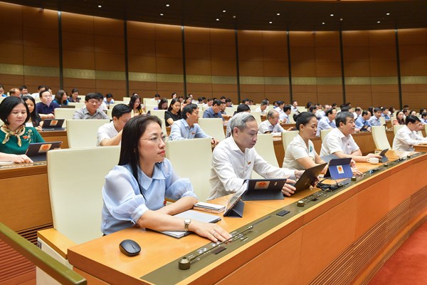 Quốc hội biểu quyết thông qua Luật Giao dịch điện tử (sửa đổi) - Anh 3