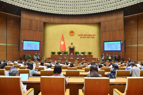 Quốc hội biểu quyết thông qua Luật Giao dịch điện tử (sửa đổi) - Anh 2