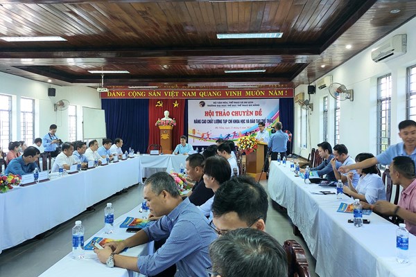 Hội thảo chuyên đề “Nâng cao chất lượng tạp chí khoa học và đào tạo thể thao” - Anh 1