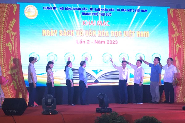 Khai mạc Ngày Sách và Văn hóa đọc Việt Nam tại TP Thủ Đức - Anh 1