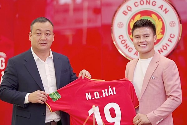 Quang Hải mong muốn có nhiều đóng góp cho CLB CAHN - Anh 2