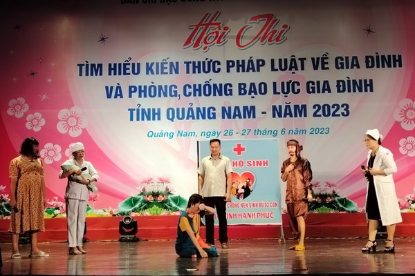 Quảng Nam: Hội thi tìm hiểu kiến thức pháp luật về gia đình - Anh 2