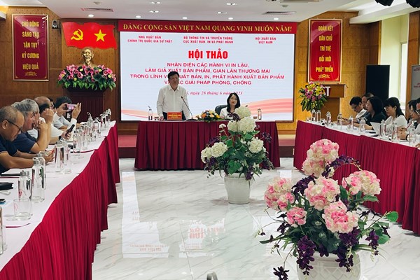 Nhận diện các hành vi vi phạm in lậu, làm giả xuất bản phẩm - Anh 1