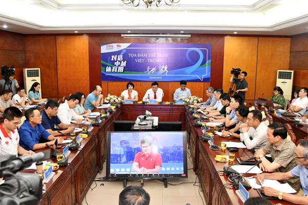 Toạ đàm Thể thao Việt – Trung: Thúc đẩy quan hệ hợp tác hữu nghị về Thể thao giữa hai nước - Anh 1