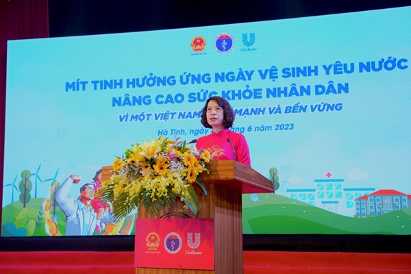 Vệ sinh phòng bệnh vì một Việt Nam khoẻ mạnh và bền vững - Anh 1
