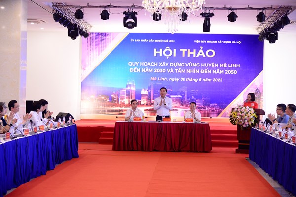 Quy hoạch xây dựng vùng huyện Mê Linh: Thúc đẩy thành phố thông minh, gắn với bảo tồn văn hoá - Anh 2