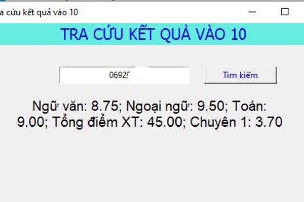 Hà Nội công bố điểm thi vào lớp 10 THPT - Anh 1
