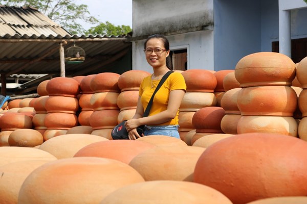 Làng nghề gốm mộc Phổ Khánh bắt nhịp thị trường - Anh 4