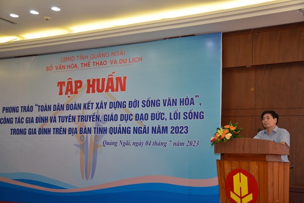 Quảng Ngãi triển khai phong trào Toàn dân đoàn kết xây dựng đời sống văn hóa - Anh 2
