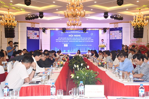 Kết nối chuỗi sản xuất cung ứng và tiêu thụ sản phẩm hàng hóa, dịch vụ các tỉnh Tây Nguyên - miền Trung và TP.HCM - Anh 1