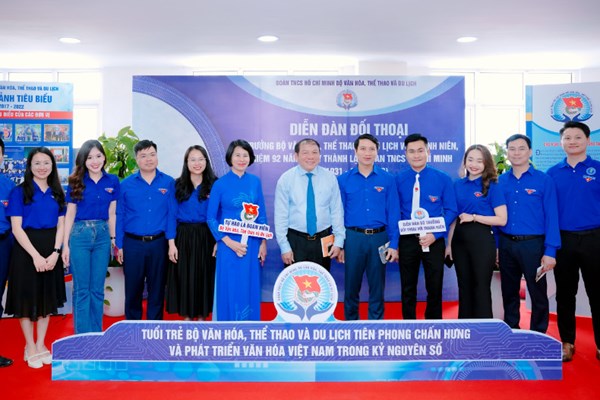 "Tuổi trẻ Bộ VHTTDL quyết tâm xây dựng, giữ gìn, chấn hưng và phát triển nền văn hóa dân tộc" - ảnh 1